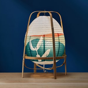 Lampe d'intérieur en bambou